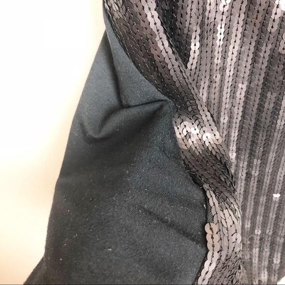 BEBE SEQUIN RACERBACK TOP SZ XS - Picture 8 of 8